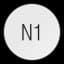 Noga N1 siva