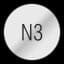 Noga N3 krom